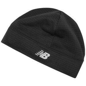 New Balance Onyx Trailblazer Beanie Hat Fresh Dry Reflective Running Cap Black